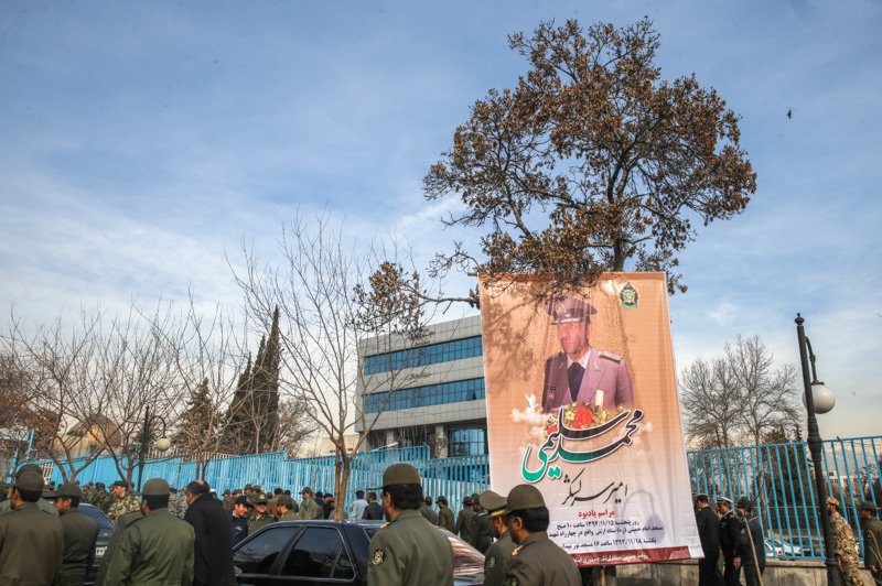 تشییع پیکر سرلشکر سلیمی - فرمانده پیشین ارتش