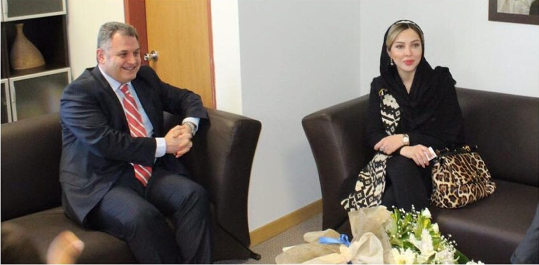 خانم بازیگر در قبرس چه کرد (عکس)