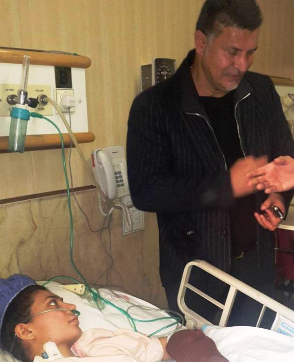 بغض دایی در کنار بانوی راگبی‌باز ترکید (عکس)