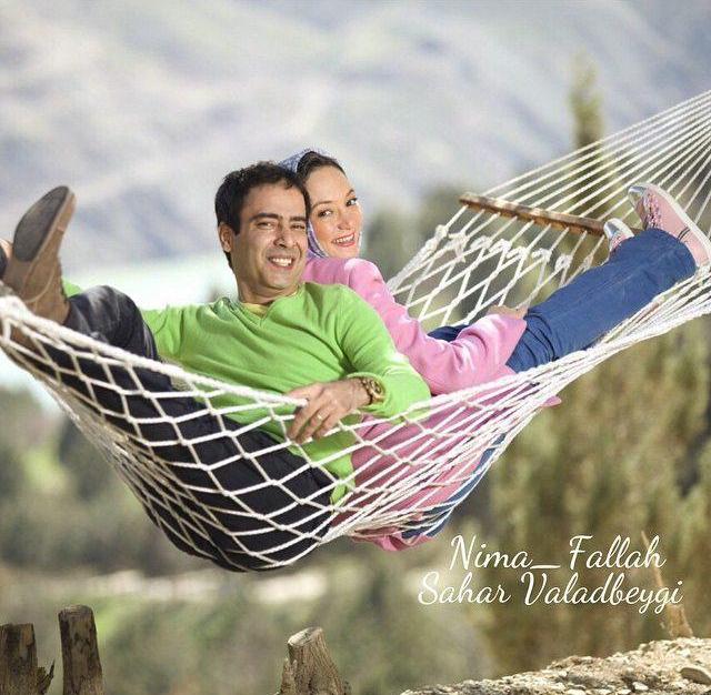 تصویری جالب از نیما فلاح و سحر ولدبیگی