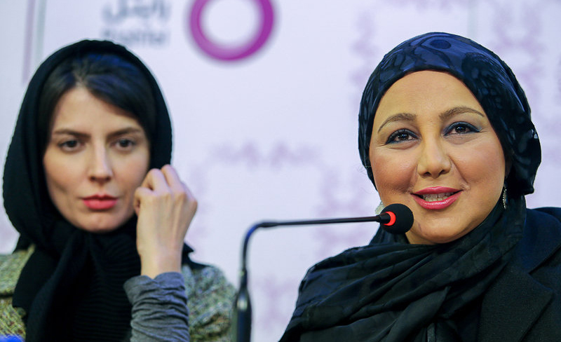 لیلا حاتمی در نشست خبری 