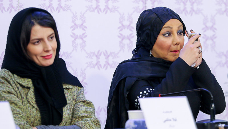 لیلا حاتمی در نشست خبری 