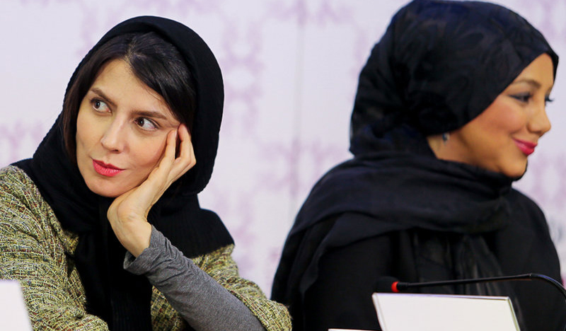 لیلا حاتمی در نشست خبری 