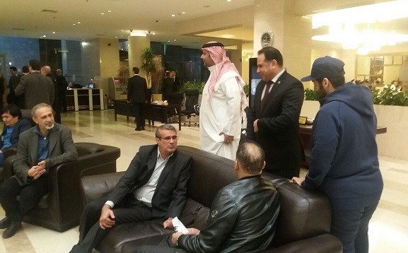 استقبال مدیرعامل نفت از کاروان الجیش (عکس)