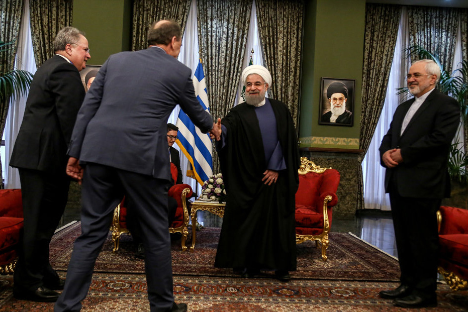 دیدار نخست وزیر یونان با رئیس جمهور