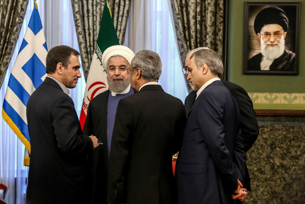 دیدار نخست وزیر یونان با رئیس جمهور