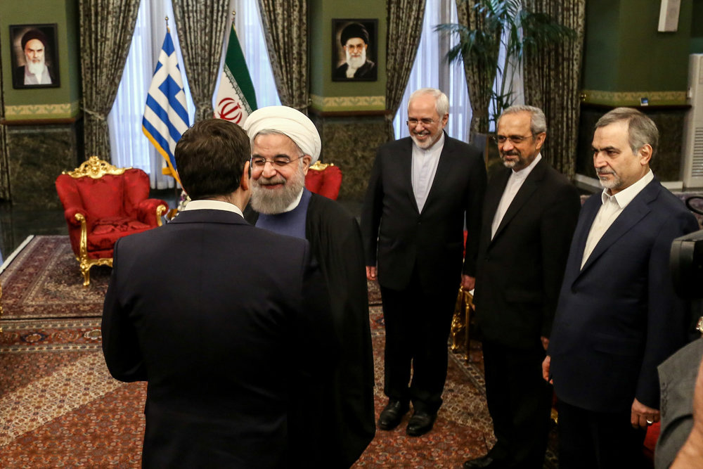 دیدار نخست وزیر یونان با رئیس جمهور