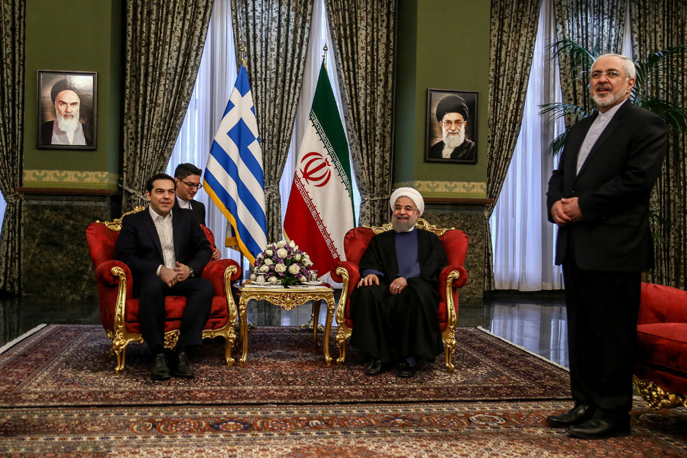 دیدار نخست وزیر یونان با رئیس جمهور