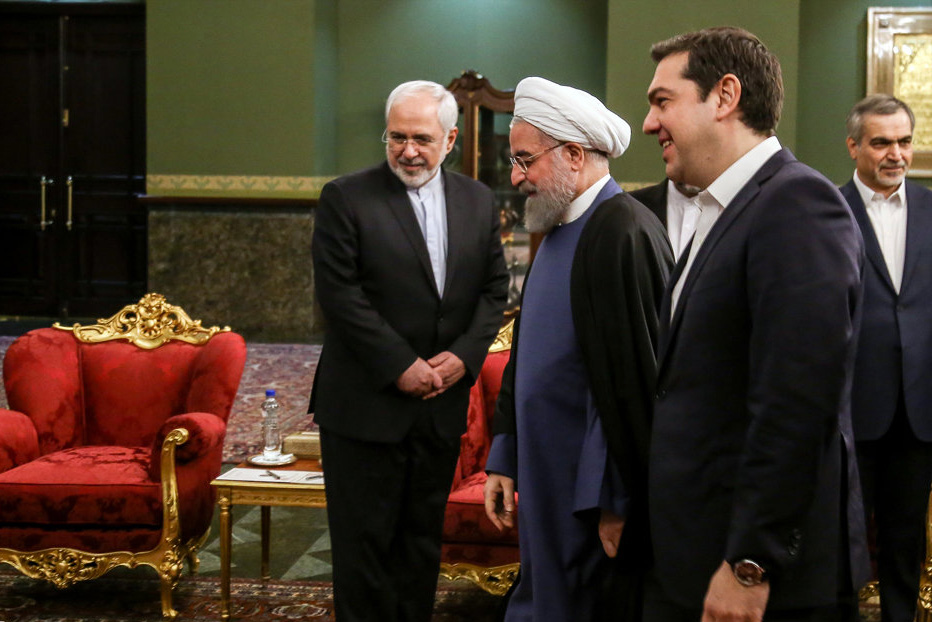 دیدار نخست وزیر یونان با رئیس جمهور