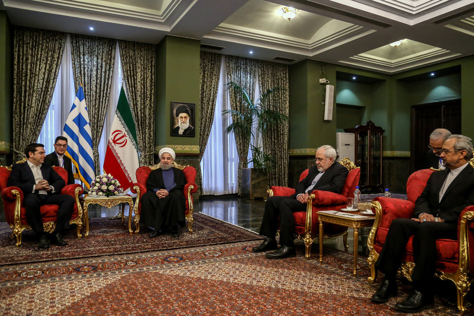 دیدار نخست وزیر یونان با رئیس جمهور