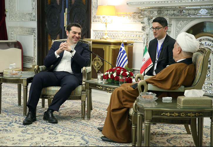 دیدار نخست وزیر یونان با آیت الله هاشمی رفسنجانی دیدار نخست وزیر یونان با آیت الله هاشمی رفسنجانی