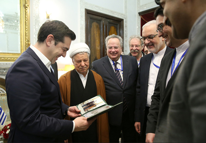 دیدار نخست وزیر یونان با آیت الله هاشمی رفسنجانی دیدار نخست وزیر یونان با آیت الله هاشمی رفسنجانی
