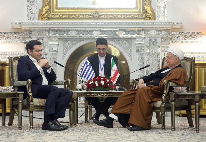 دیدار نخست وزیر یونان با آیت الله هاشمی رفسنجانی دیدار نخست وزیر یونان با آیت الله هاشمی رفسنجانی
