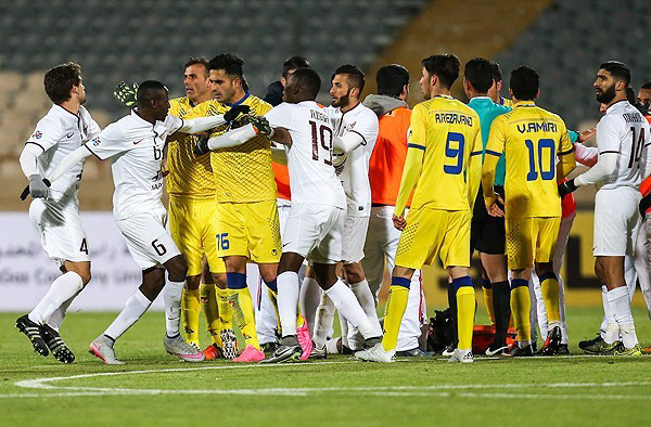 نفت ایران ۰ - الجیش قطر ۲ نفت ایران ۰ - الجیش قطر ۲