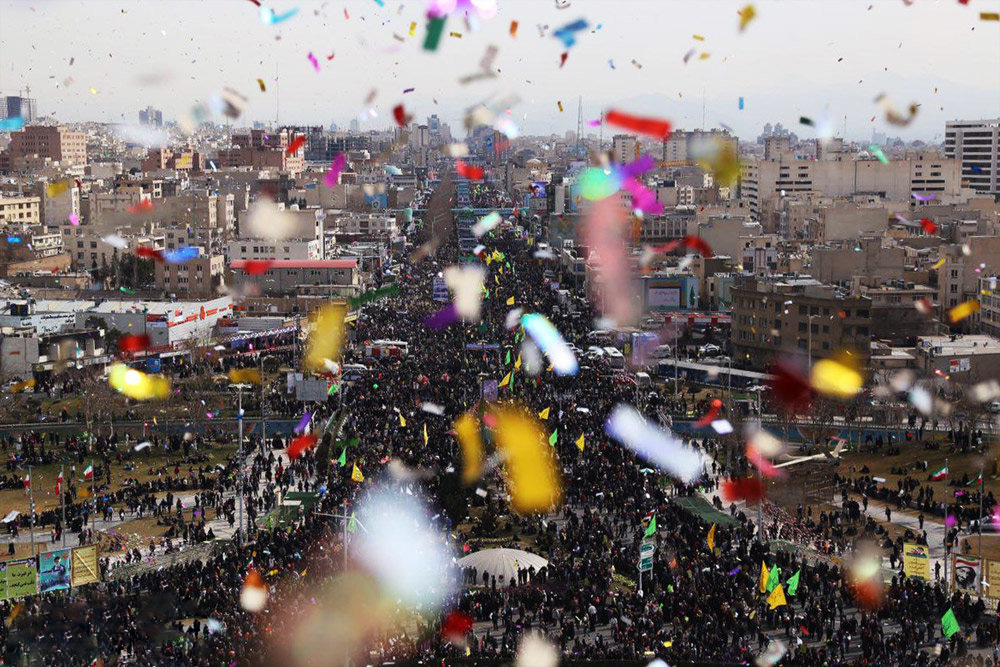 راهپیمایی ۲۲بهمن در تهران