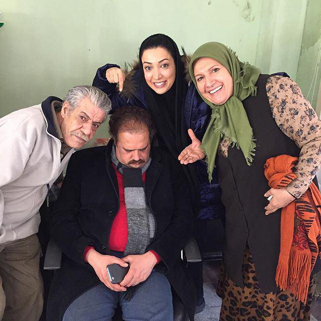 خوابیدن همون برق نورد در پشت صحنه (عکس)