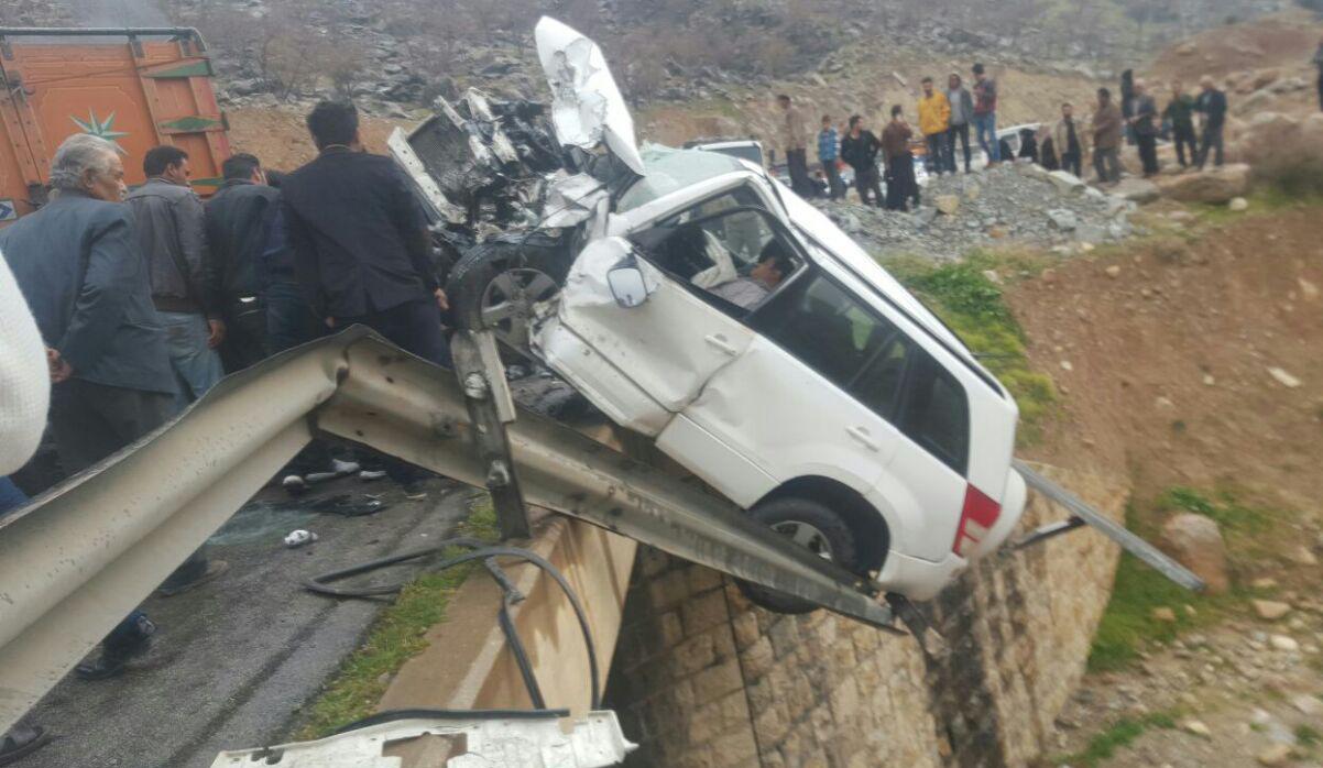 تصادف وحشتناک در جاده شیراز-بوشهر (عس)