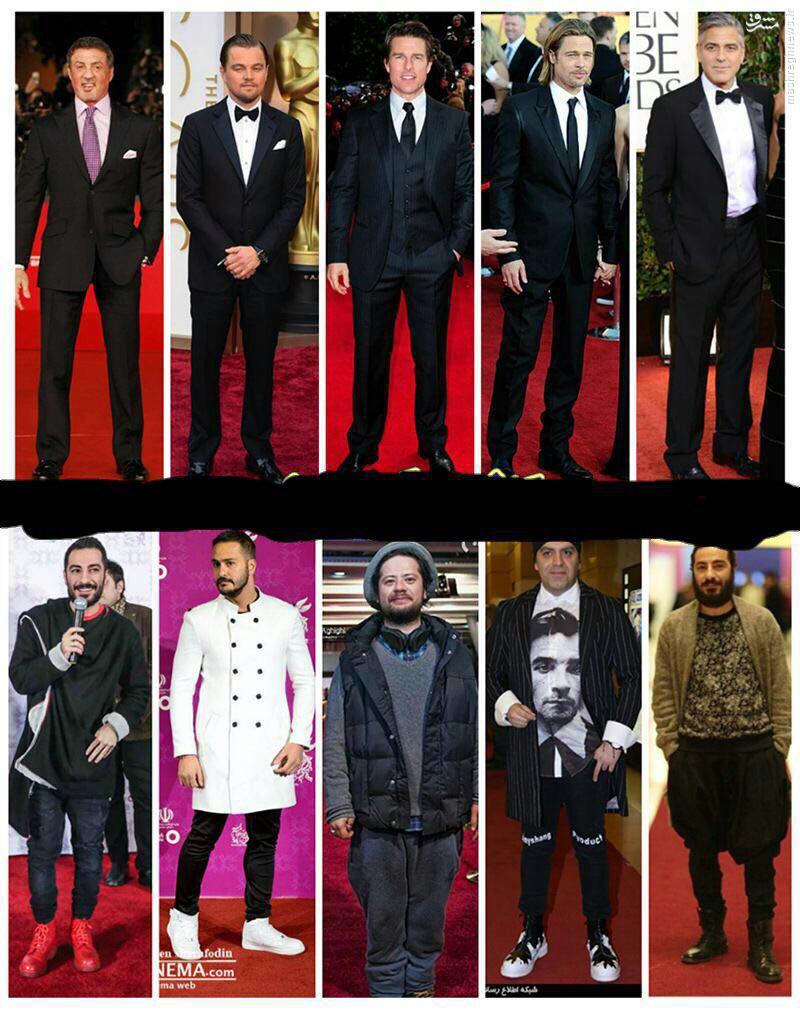 تفاوت فرش قرمز جشنواره فجر و اسکار (تصویر)