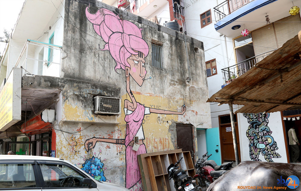 نقاشی های خیابانی دهلی‎