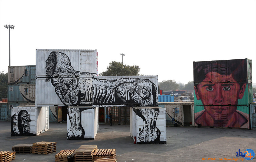 نقاشی های خیابانی دهلی‎