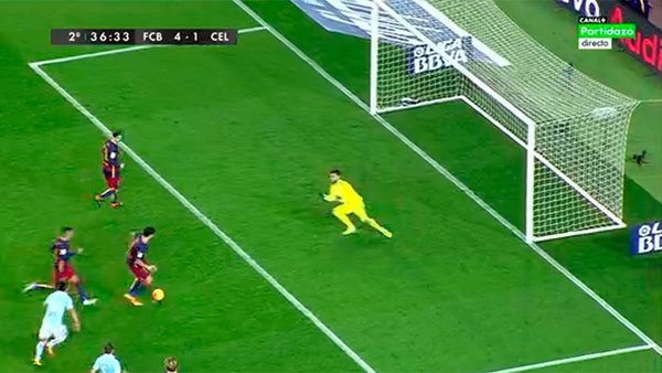 پاس گل مسی از روی نقطه پنالتی! (تصاویر) پاس گل مسی از روی نقطه پنالتی! (تصاویر)