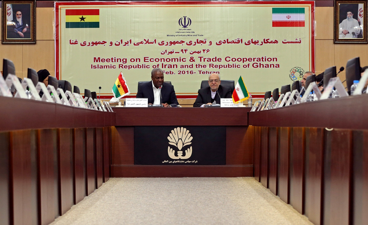 نشست همکاری های اقتصادی ایران و جمهوری غنا نشست همکاری های اقتصادی ایران و جمهوری غنا