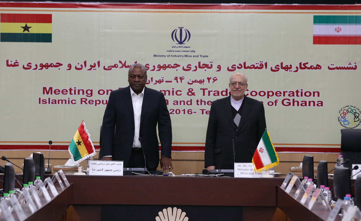 نشست همکاری های اقتصادی ایران و جمهوری غنا نشست همکاری های اقتصادی ایران و جمهوری غنا