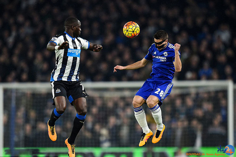 دیدار تیم های فوتبال چلسی و نیوکاسل‎