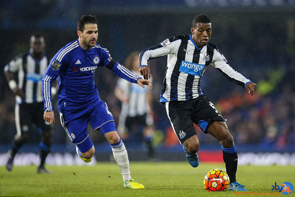 دیدار تیم های فوتبال چلسی و نیوکاسل‎