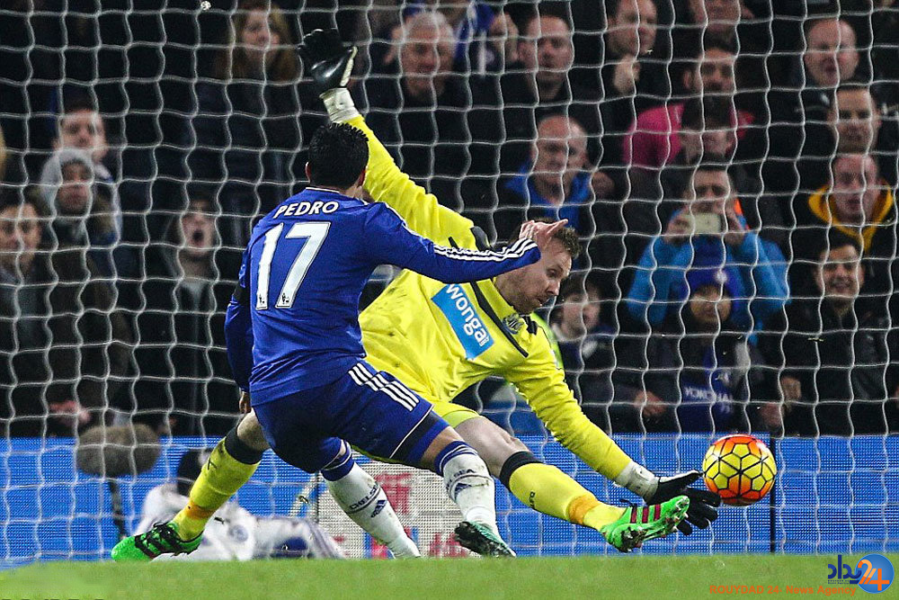 دیدار تیم های فوتبال چلسی و نیوکاسل‎