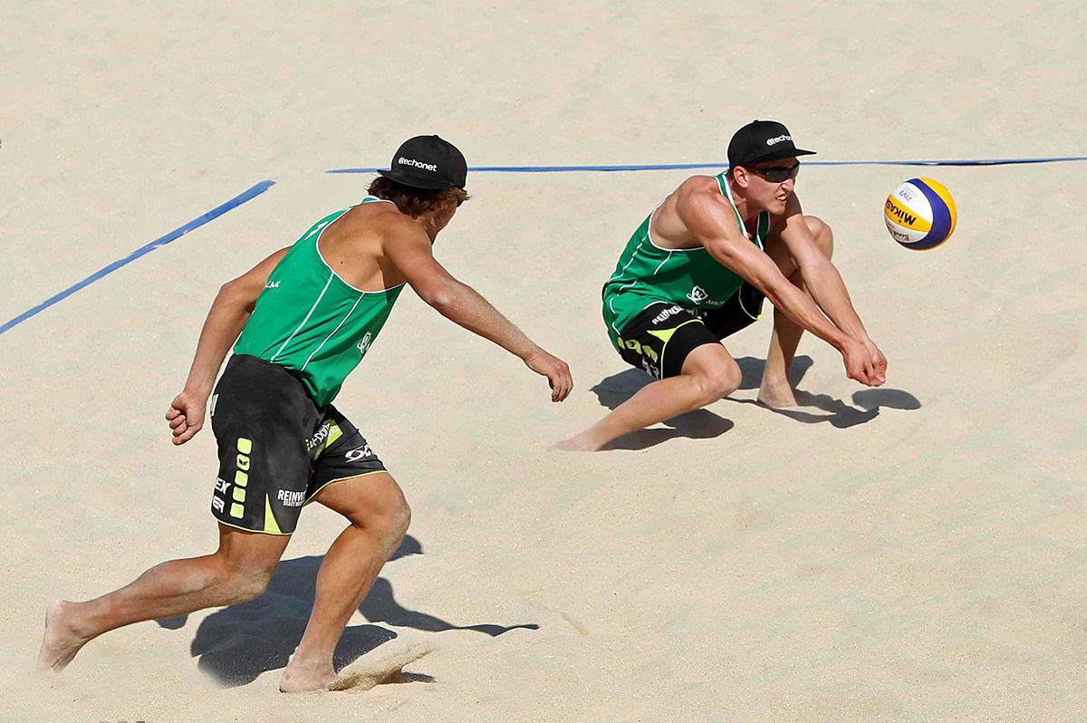 نخستین روز تور جهانی والیبال ساحلی