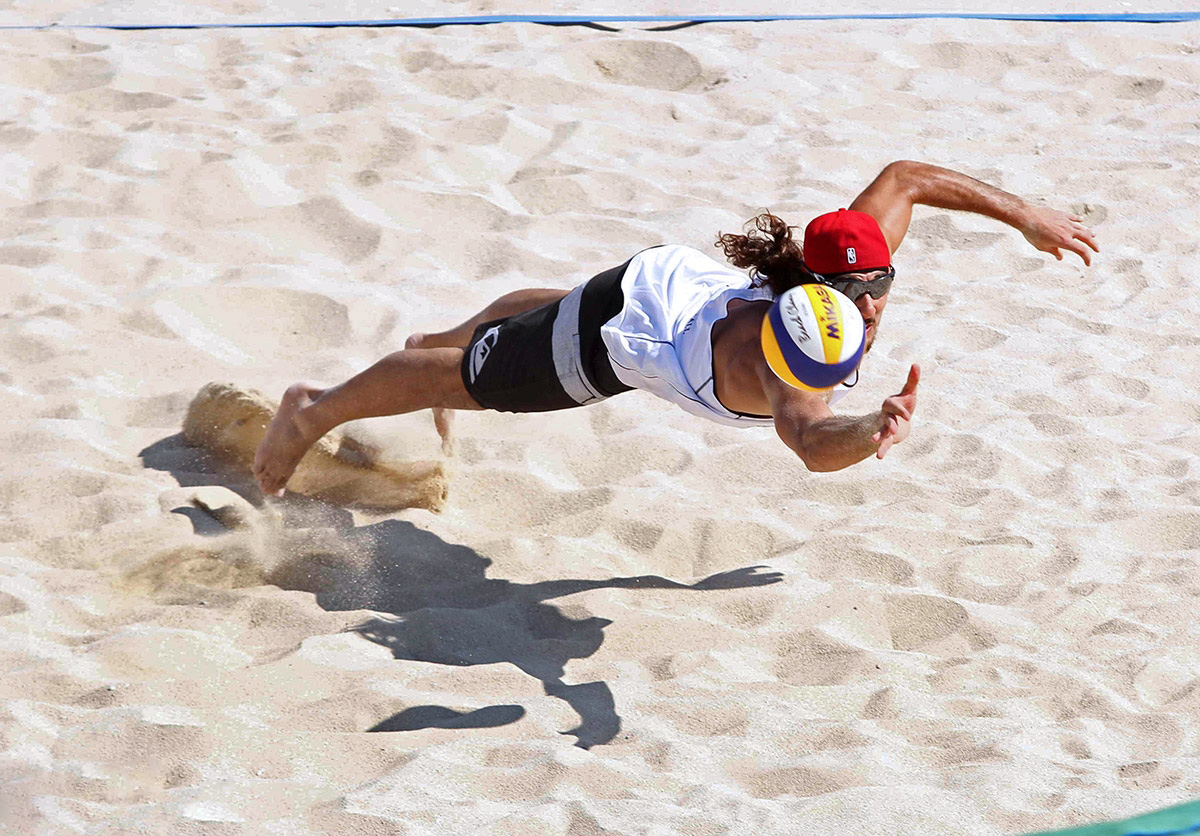 نخستین روز تور جهانی والیبال ساحلی