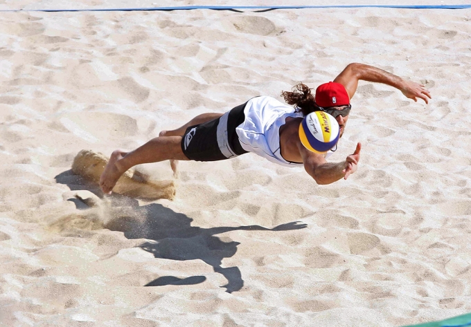 نخستین روز تور جهانی والیبال ساحلی