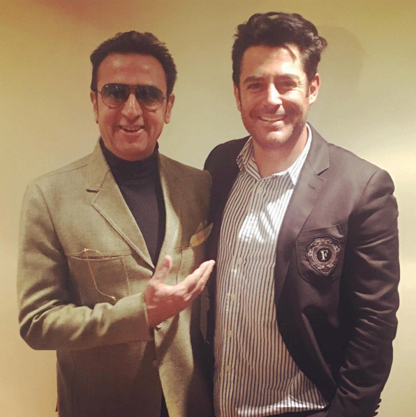 محمدرضا گلزار در بمبئی (تصاویر)