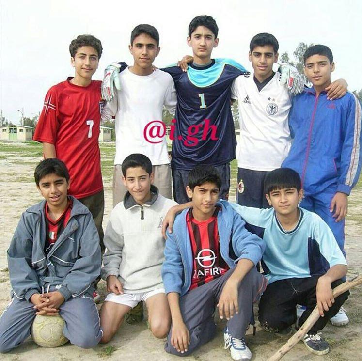 طارمی وقتی آبی‌پوش بود (عکس)