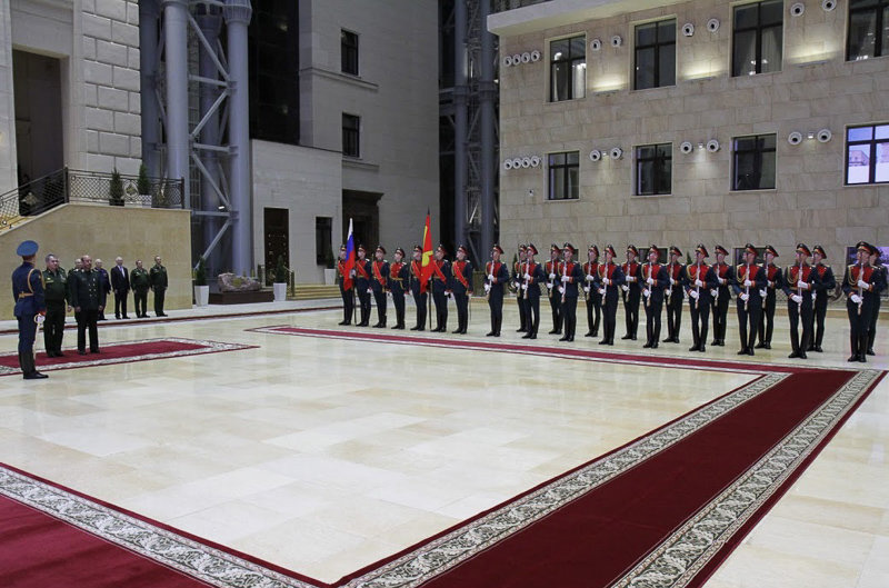 دیدار وزرای دفاع ایران و روسیه