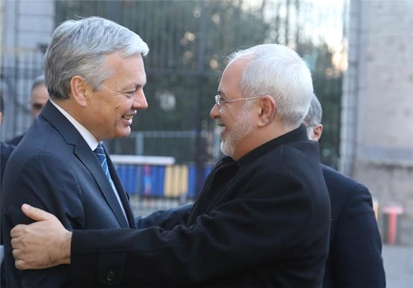 دو روز حضور ظریف در بروکسل (تصاویر)