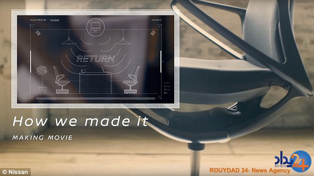 نیسان صندلی با قابلیت پارک خودکار تولید کرد (فیلم و تصاویر)