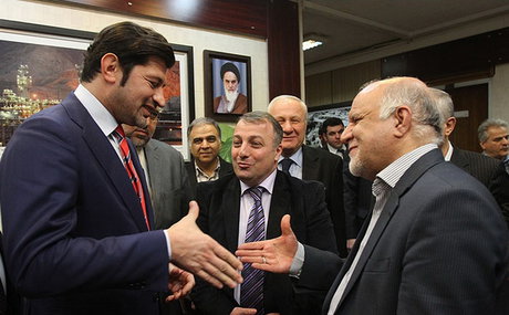 دیدار هافبک سابق آث‌میلان با زنگنه (تصاویر)