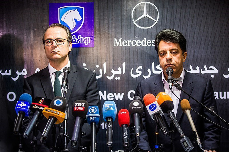 آغاز دور جدید همکاری ایران خودرو و بنز