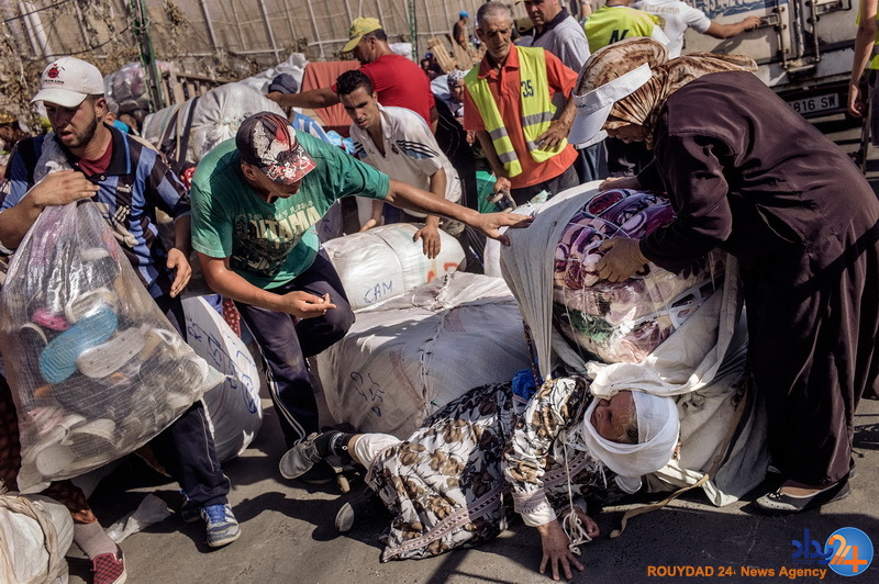 قاچاق کالا در مرز اسپانیا و مراکش