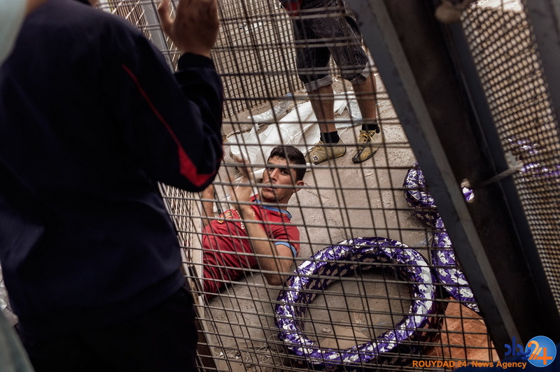 قاچاق کالا در مرز اسپانیا و مراکش