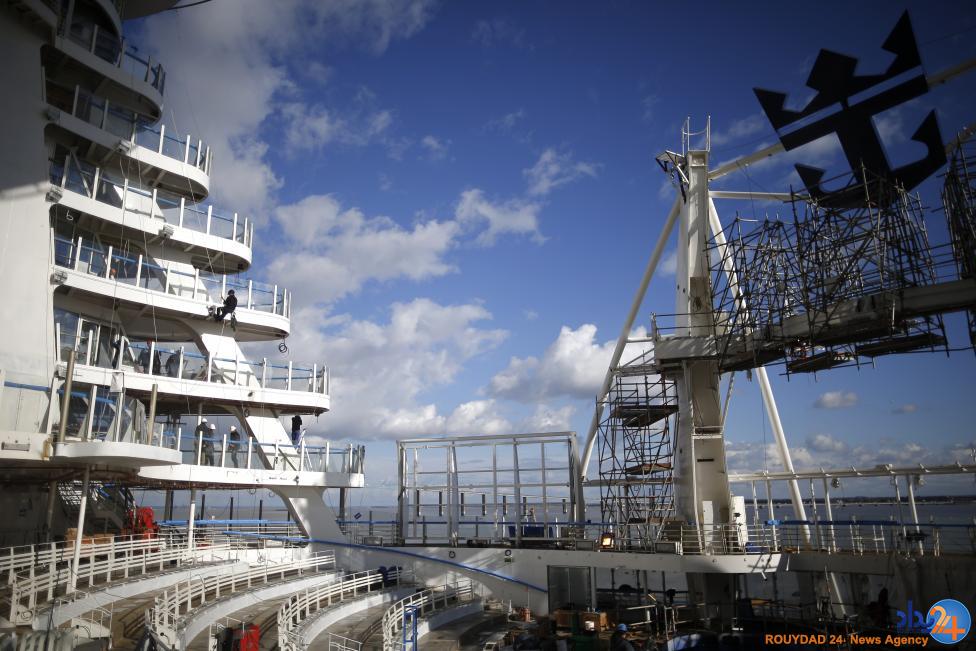 ساخت بزرگترین کشتی تفریحی جهان‎