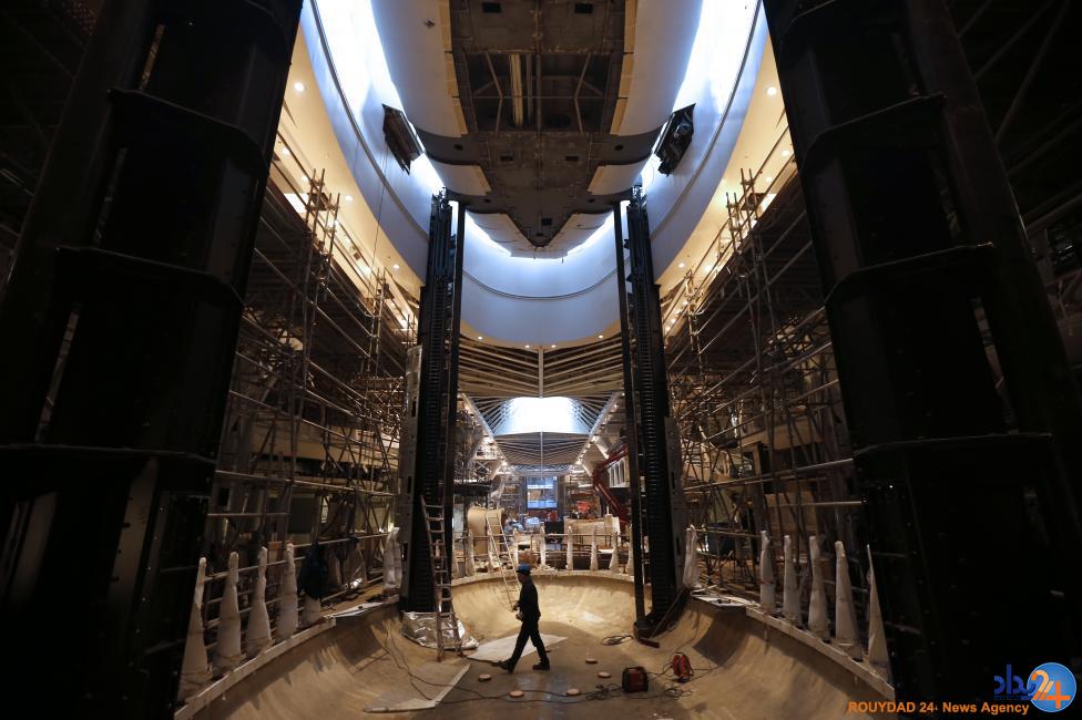 ساخت بزرگترین کشتی تفریحی جهان‎