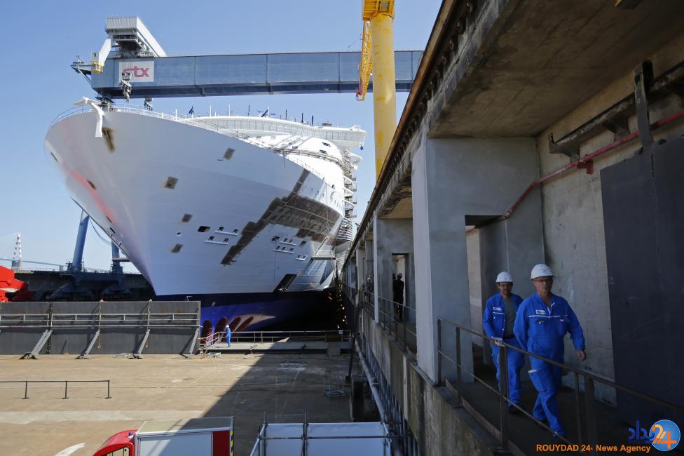 ساخت بزرگترین کشتی تفریحی جهان‎