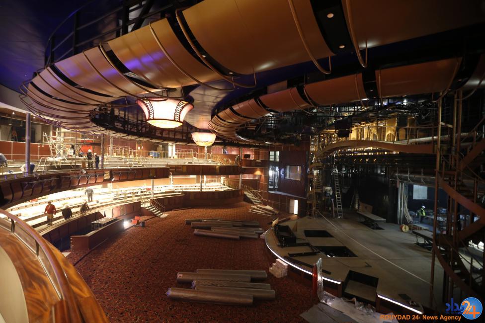 ساخت بزرگترین کشتی تفریحی جهان‎