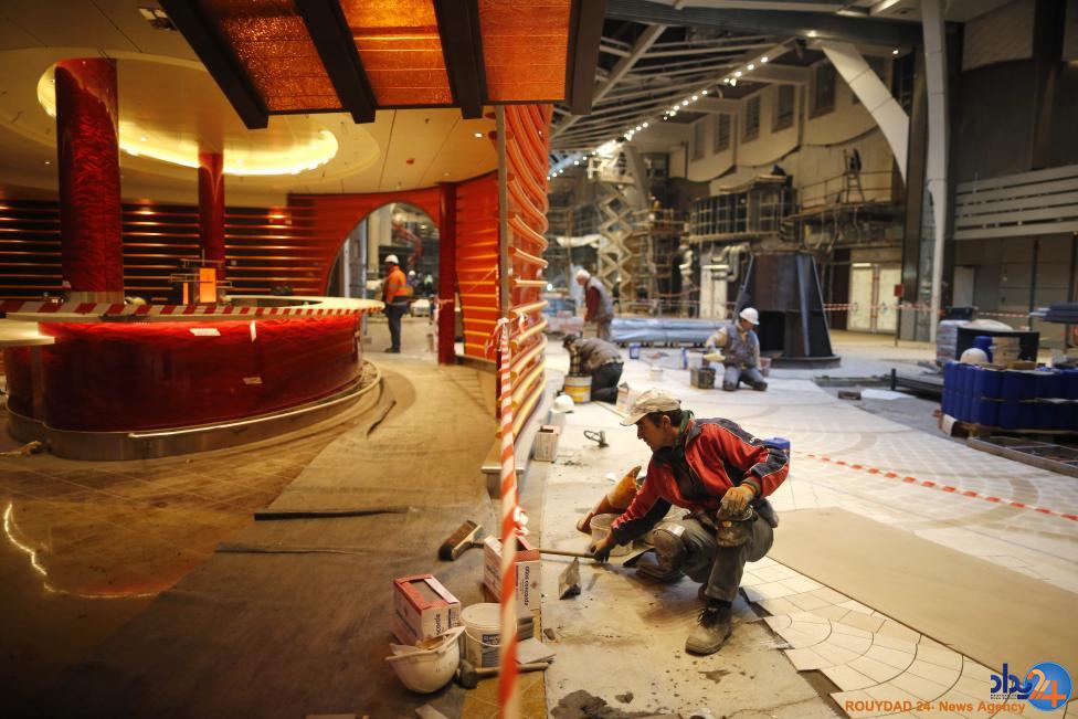 ساخت بزرگترین کشتی تفریحی جهان‎