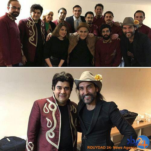 عکسهای یادگاری سالار عقیلی با مجریان عکسهای یادگاری سالار عقیلی با مجریان