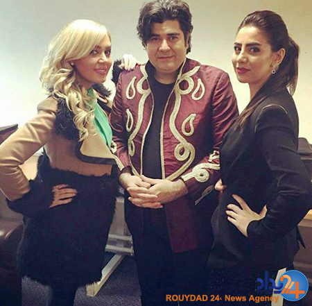 عکسهای یادگاری سالار عقیلی با مجریان عکسهای یادگاری سالار عقیلی با مجریان