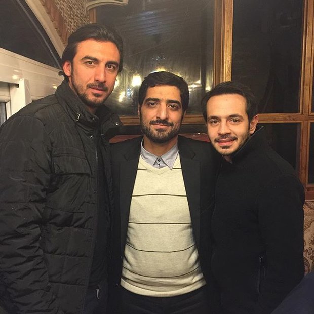 مهدی رحمتی در کنار مداح مشهور (عکس)